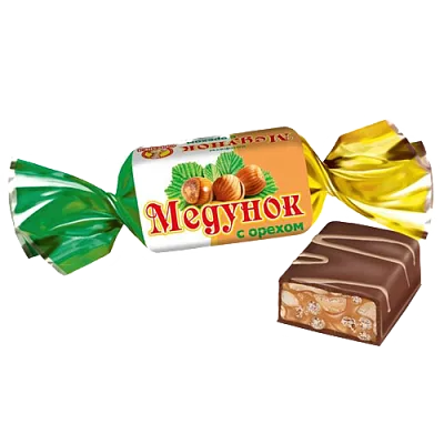 Конфеты Медунок с орехом